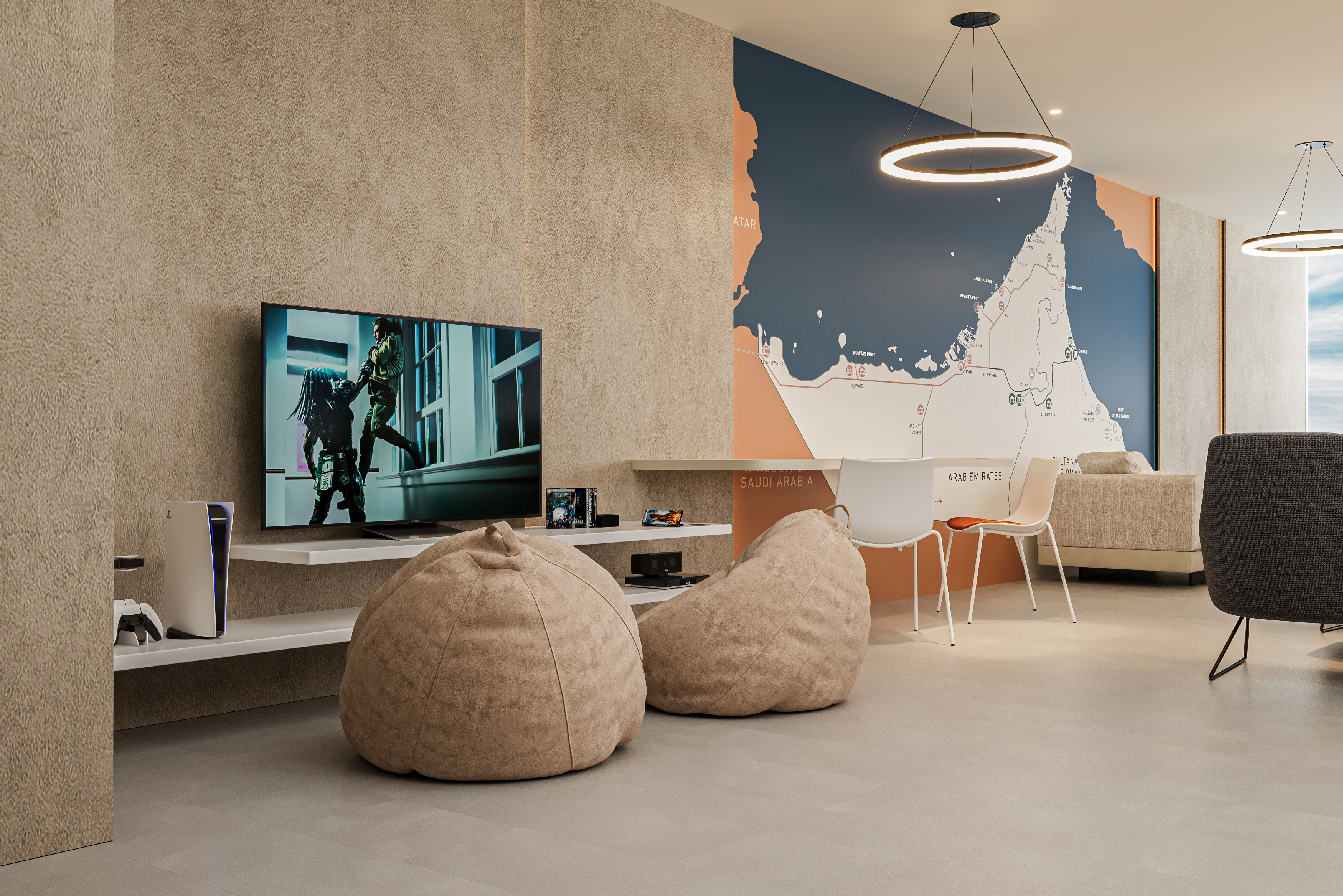 Interior ambient lighting